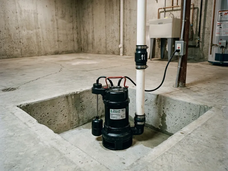 Sump Pump Installation Plumber in Knoxville, PA